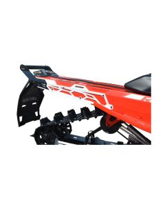 Straightline Hide 'N' Go Rear Bumper 146" Tunnel / 154" Expert ( Black Rear Handle) - White