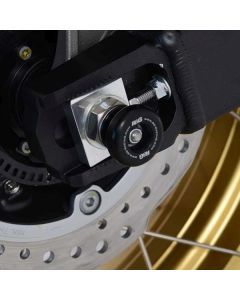 R&G Racing Black Spindle Sliders For 2020-2023 Honda CRF1100L Africa Twin Adventure Sports