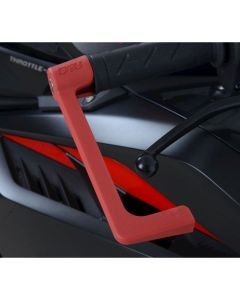 R&G Racing Red Moulded Lever Guard For 2019-2024 Aprilia RSV4 1100 Factory