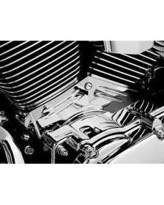 Harley FXST Softail Standard 2000-2006Cylinder Base Side Cover Chrome Kuryakyn