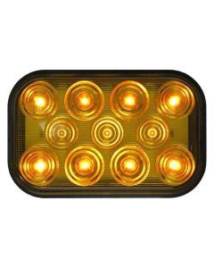 Rectangular LED Rear Direction Indicator Lamp - Amber