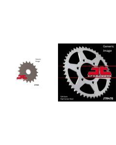 Front & Rear Sprocket Kit for Street KAWASAKI EX650A Ninja 650R 2006-2016