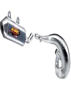 FMF FATTY PIPE EXHAUST + SHORTY SILENCER FULL EXHAUST 03 04 HONDA CR250R CR250