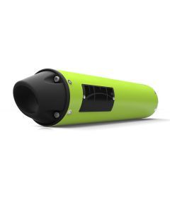 HMF Muffler Can-Am Maverick Turbo 15-17 Venom Green Performance Big Core Slip On Exhaust Blackout Euro End Cap