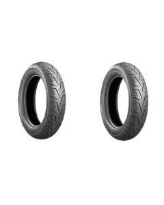 Bridgestone Battlecruise H50 Tire Pair For Harley Davidson FLHR Touring Road King 07-09