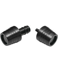 Kuryakyn Lodestar Black Front Axle Sliders 3823