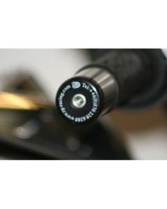 R&G Racing Black Bar End Sliders For 2008 Suzuki B-King ABS BE0038BK