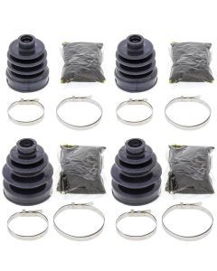 Complete Front Inner & Outer CV Boot Repair Kit for Honda TRX400FA 2004-2007