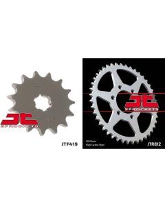 Front & Rear Sprocket Kit for SUZUKI GT250 K,L,M 73-75 JT Sprockets