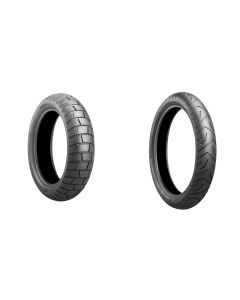 Bridgestone Battlax Adventure Trail AT41 And Adventure A41 Tire Pair For Triumph Tiger Explorer 1200 12-15