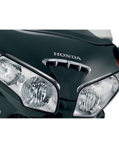 Kuryakyn Chrome Front Fairing Scoop Air Vent Duct Trim Honda Goldwing GL 1800