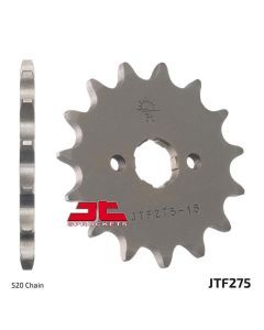 JT Sprockets Front Steel Countershaft Sprocket 15 Tooth 15T 520 Chain For Honda CB200 1976-1979 JTF275.15