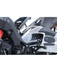 R&G Racing Black Boot Guard Kit For 2017-2020 BMW S1000R