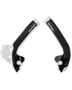 Acerbis White/Black X-Grip Frame Guard - 2686041035