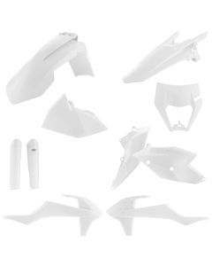 Acerbis White Full Plastic Kit for KTM - 2733420002
