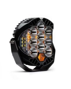 Baja Designs Auxiliary LED Light Pod Baja Amber Backlight LP9 Series Spot Pattern Clear Lens Universal 330001