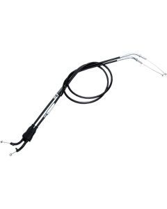 Motion Pro Black Vinyl Push-Pull Throttle Cable Set 03-0410