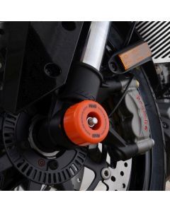 R&G Racing Black Fork Protectors For 2019-2024 KTM 1290 Super Duke GT FP0227BK