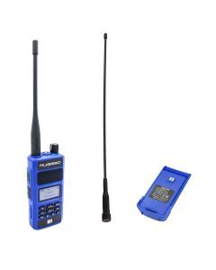 Rugged Radios BUNDLE - R1 Handheld Radio with Long Range Antenna and High Capacity Battery R1-BUNDLE