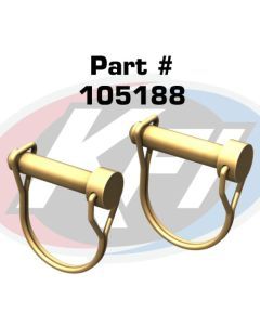 Kfi Atv 3/8 Inch Pin 2-Pack- 105188