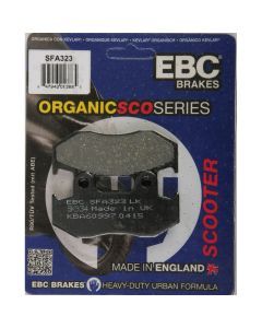 EBC 1 Pair Premium SFA Organic OE Replacement Brake Pads MPN SFA323