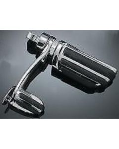 Kuryakyn Chrome Pilot Iso Cruise Pegs Set Male Clevis Stirrups Heel Rest Harley
