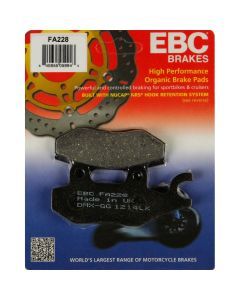 EBC Organic Front Brake Pads for HONDA CMX250X Rebel 1999-2015