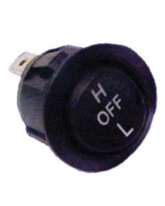 Symtec 300006 Sealed High Low Off Rocker Switch