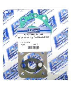 WSM Top End Gasket Kit For Kawasaki / Suzuki 50 KDX / JR 78-07 29-900