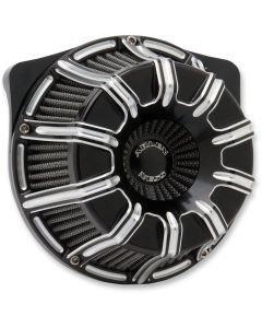 Arlen Ness 10-Gauge Inverted Big Sucker Air Cleaner Black Harley FLHX 2008-2016