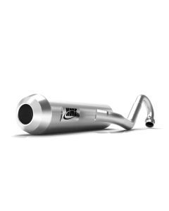 HMF Muffler Honda TRX 90 06-24 Brushed Performance Full System Exhaust Mini End Cap