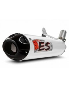 Big Gun ECO Brushed Aluminum Slip-On Exhaust With Black End Tip 07-1122