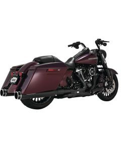 Vance And Hines Torquer 450 Slip On Exhaust 4.5in Black With Fuelpak FP4