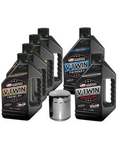 Complete Engine Oil Change Kit V-Twin Synthetic Blend HD Twin Cam, 6 quart 171C