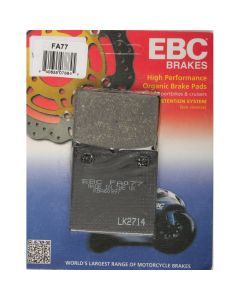 EBC 1 Pair Premium SFA Organic OE Replacement Brake Pads MPN FA77