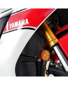 R&G Racing Matt Black PRO Radiator Guard For 2017-2024 Yamaha MT-10 SP