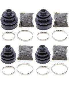 Complete Front Inner & Outer CV Boot Repair Kit KVF650 I Brute force 06-08