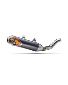 FMF Q4 Hex Slip On Exhaust Pipe Muffler Kawasaki KLX300R 2020-2026 - [042388]