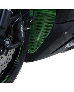 R&G Racing Black Downpipe Grill For 2019-2021 Kawasaki Ninja ZX6R ZX600F