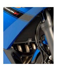 R&G Racing Black Aluminum Radiator Guard For 2015-2016 Yamaha Diversion XJ6 S F - FZ6R