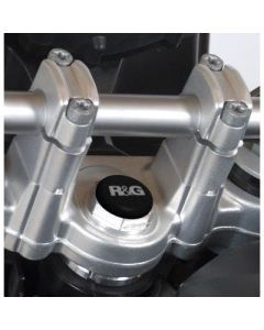 R&G Racing Black Top Yoke Cap For 2012-2013 Husqvarna TR650 Strada