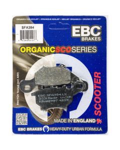 EBC 1 Pair Premium SFA Organic OE Replacement Brake Pads MPN SFA384