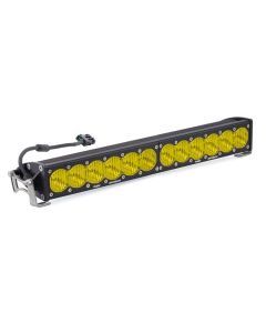 Baja Designs LED Light Bar 20 inch OnX6 Series Wide Cornering Pattern Baja Amber Lens Universal 452014