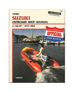 CLYMER MANUAL SUZUKI 2-140 HPOB 77-1984