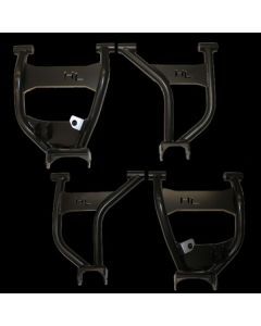 High Lifter Rear Upper And Lower Satin Black Control Arms For Polaris Models MCRA-RNG1-B1