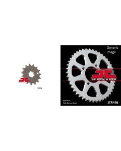 Front & Rear Sprocket Kit for Street KAWASAKI KZ400D 1975-1977