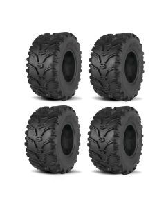 Kenda Set of Two K299 Bear Claw Tires (6 Ply) [22x8-10] And Two (6 Ply) [25x12.5-9] Tires