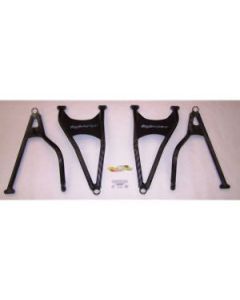 High Lifter Front Forward Upper And Lower Black Control Arms For Polaris Models MCFFA-RZR1-B
