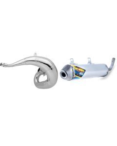 Gnarly Exhaust Pipe & Turbinecore 2.1 Silencer w/ Arrestor HUSA TE 250 2011-2016