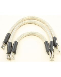 All Balls Clear Hi-Performance 4 Gauge Battery Cable Set 79-3009